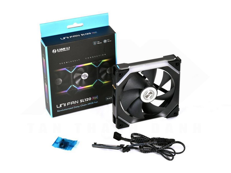 Lian Li Uni Fan SL120 Triple Black - Bách hoá Vĩ Thần